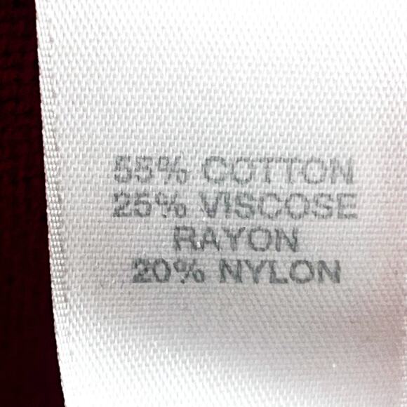 J Jill Womens Crew Neck Lightweight Tunic Sweater - Red, Size XL - Picture 6 of 7